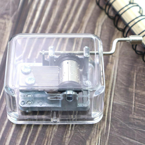 2025 Caja De Música Con Manivela Manual, Mecanismo Musical