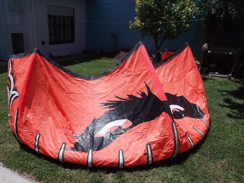 Kite Wainman Hawaii Maniac 8 M Con Barra. (Usado)