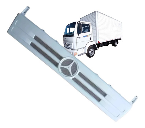 Imagem 1 de 10 de Grade Dianteira Mercedes-benz 1 Grade Dianteira