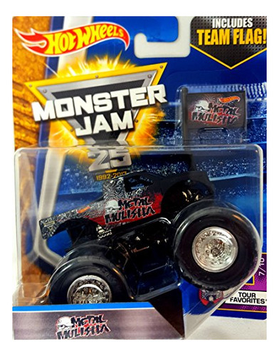 Hot Wheels Monster Jam Metal Mulisha Team Flag Tour Pdb5y