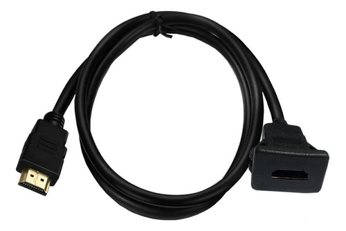 Cable Cuadrado Empotrado Qaoquda Hdmi, Hdmi Macho A Hembra M