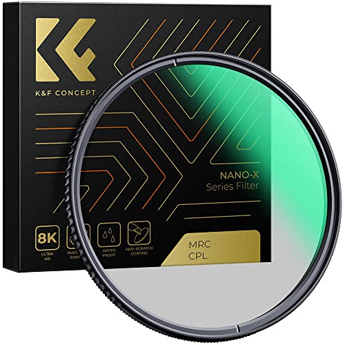 Filtro Polarizador Circular Nano Cpl K&f Concept - 62mm