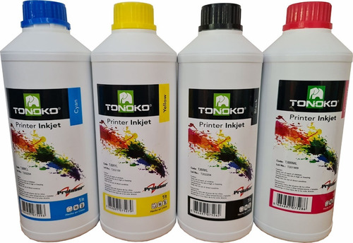 4 Tintas Tonoko Compatible Para Canon G2160 1 Litro C/u.