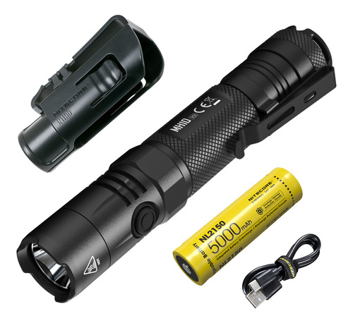 Lanterna Tática De Mão Led Nitecore Mh10 V2 1200 Lúmens Edc