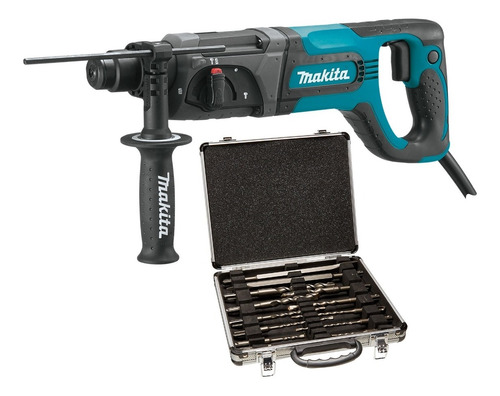 Rotomartillo Makita Hr2475 780w Sds-plus + Juego De Brocas