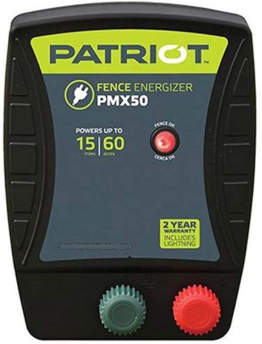 Patriota Pmx50 De Cerca Eléctrica De Energizer, 0,50 Joule