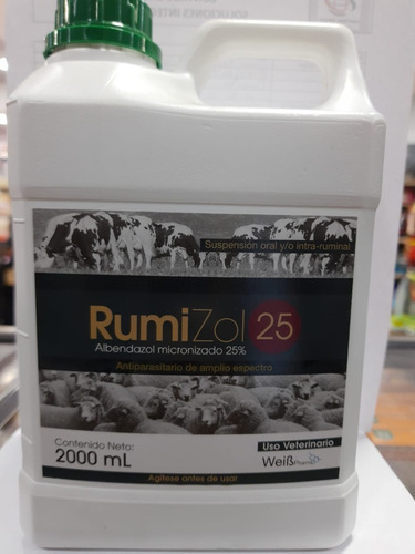Rumizol Albendazol Al 25 %