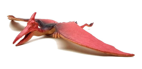 Muñeco Dinosaurio Terodáctilo Rojo Chico.
