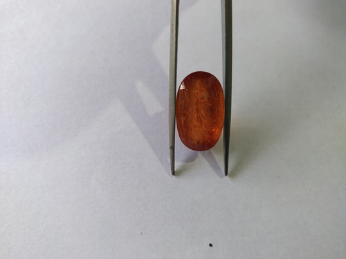 Topazio Imperial Extra Vermelho E Raro 16,5 Ct, 11x19mm Vermelho