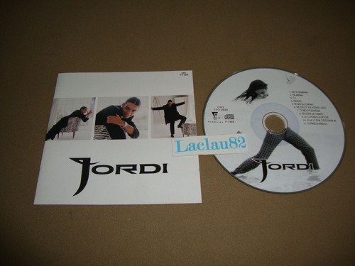 Jordi Homonimo 1999 Fonovisa Cd