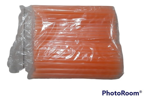 Imagen 3 de 6 de Pitillo Negro Para Frappe, Cocada, Pack 1 De 100 Und
