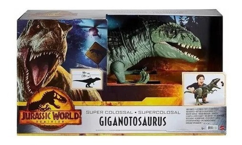 Jurassic World Dominion Giganotosaurus Super Colossal