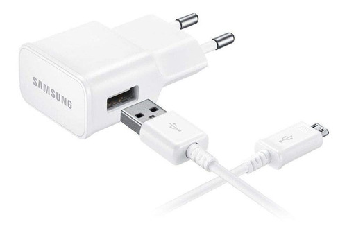 Cargador Original Compatible Galaxy M02 + Cable Micro Usb