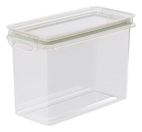 Recipiente Rectangular Con Tapa Hermética Plasutil 1,9l