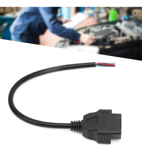Escáner De Automóvil Con Conector De Extensión Obd2 Hembra D