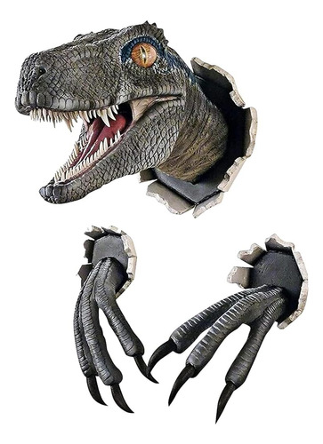 Feiyu Comprar 3d Dinosaurio De Montaje En Pared Busto De Cab