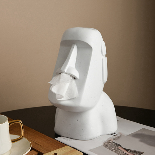 Caja De Toallas De Papel Con Forma De Estatua De Piedra De L