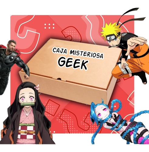 Caja Misteriosa Versión Geek - Anime Juegos Series