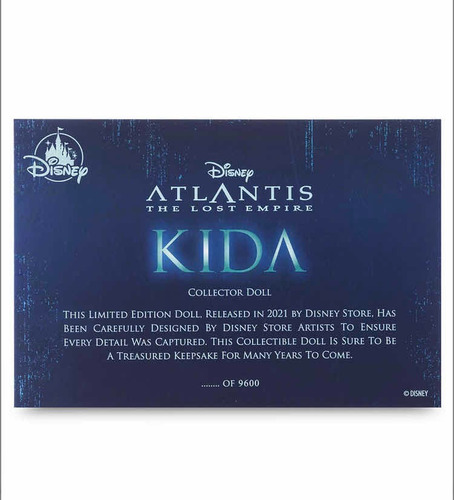 Muñeca Kida Edición Limitada - Atlantis Disney Store
