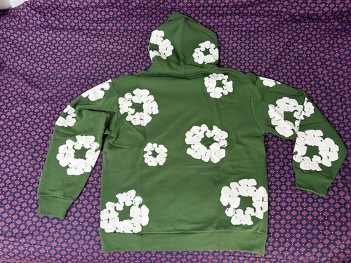 Buzo Denim Tears Original Talle L Verde Nuevo