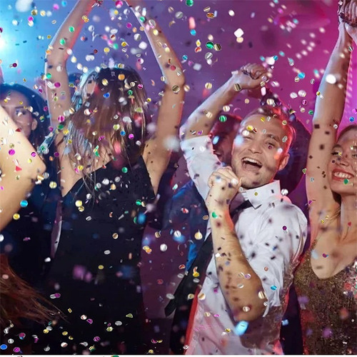 Pistola Confetti Cotillón Año Nuevo 2024 Fiesta 10 Pistolas