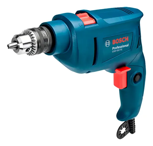 Furadeira De Impacto Gsb 450 Re 450w 3/8pol Bosch