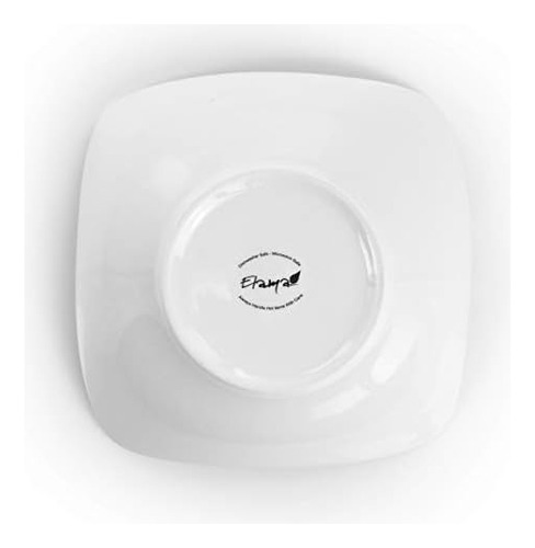 Vajilla De Porcelana Blanca Elama, 18 Piezas, Newman