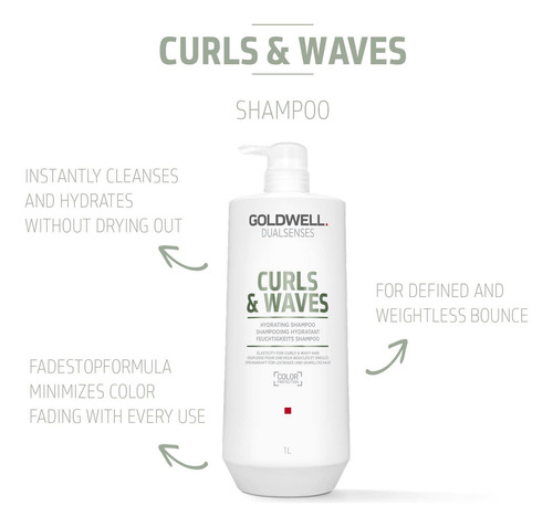 Goldwell Dualsenses Curls & Waves Hydrating Shampoo 1l Gw25