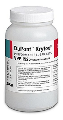 Krytox By Chemours 1525 Oil, 1x10-7 Torr Atg 20 Degrees C Pu