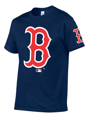 Playera Boston Red Sox, Cuello Redondo 100% Algodón 02