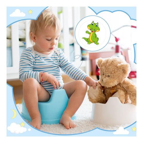 Geyee 24 Pcs Patty Training Stickers Potty Usted Pee En El