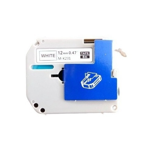 Fita Mk-231 Compativel Brother White - Masterprint Cor Branco