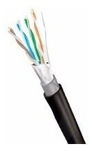 Cabo De Rede Externo Blindado Cat 5 Com 20 Metros