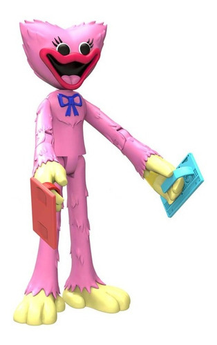 Boneco Poppy Playtime Kissy Missy de 5 polegadas