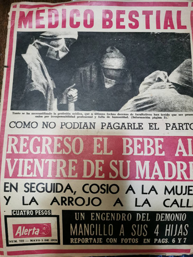 Revista Alerta Número 722 Mayo De 1979