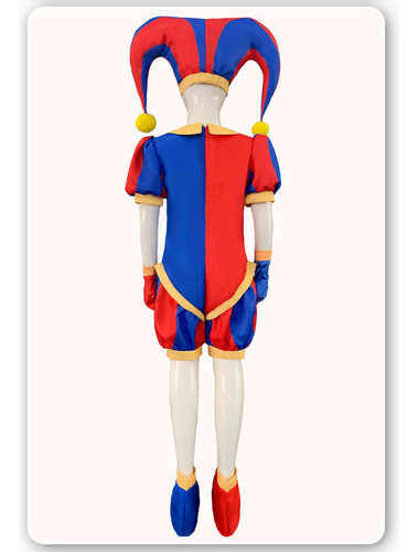 Disfraz De Cosplay Numérico Pomni De Lyus Para Adultos