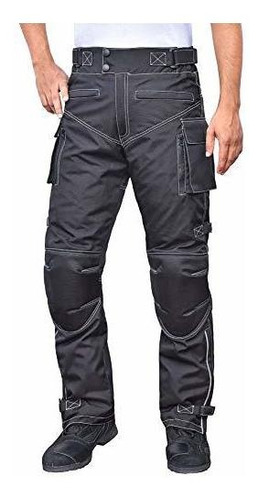 Hombres Impermeables Motorcycle Pantalones Protectores ...