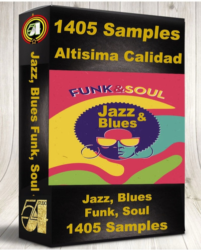 Pack Samples Jazz, Soul, Funk & Blues- Altisima Calidad 