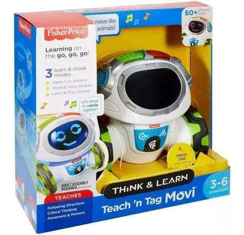 Movi Dice Juguete Interactivo Fisher Price Robot Movimientos