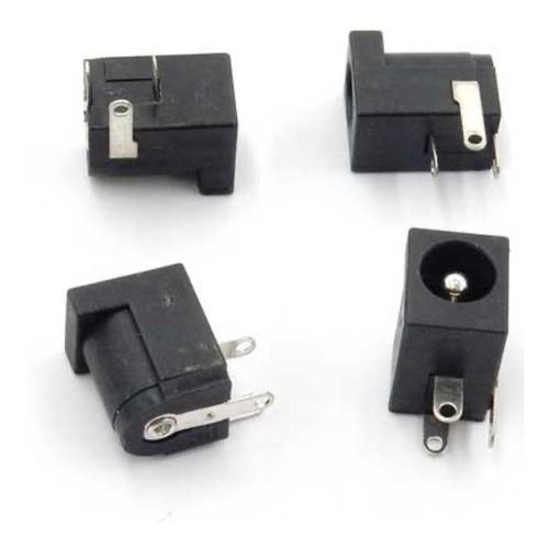 100 Pzs Conector Hembra Alimentacion Dc Power Jack Dc Pcb