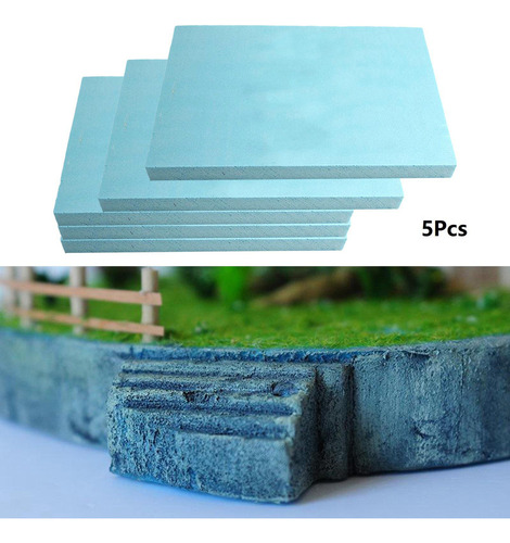 Bloques De Espuma Rectangulares De 5 Piezas Para Accesorio