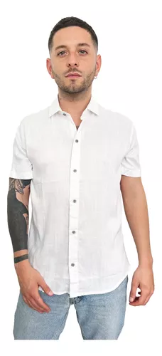 Camisas Manga Corta de Hombre - 100% Lino de Calidad – Abito