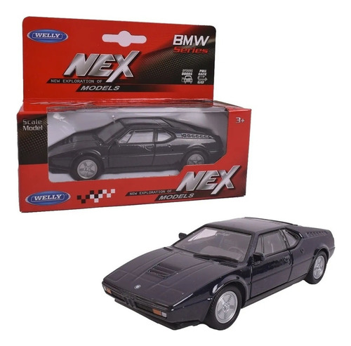 Auto A Escala 1:36 Colección Metal Bmw M1 Welly Tut Tutti