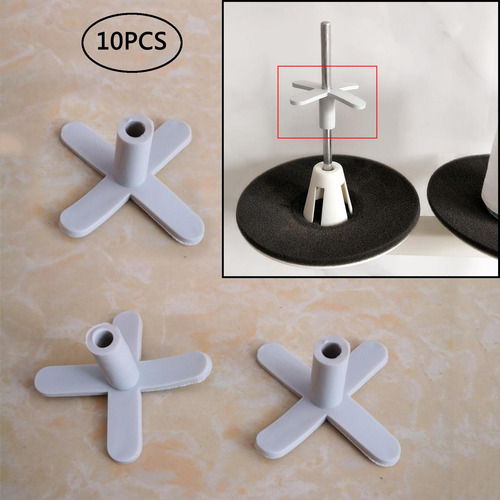 6 X 10 Piezas De Carrete De Hilo Soporte De Cono Bobina