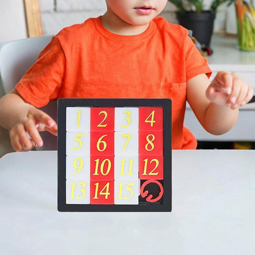 Rompecabezas De Números Deslizantes, Juego De Inteligencia,