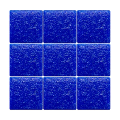 Caja Mosaico P/alberca Vetrovenezia Azul Cobalto C044 2x2 Cm