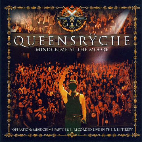 Cd Y Dvd Queensryche - Mindcrime At The Moore / Nuevo