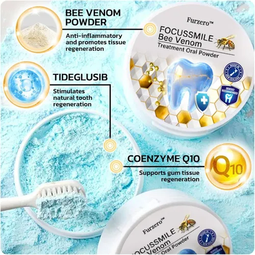 - Polvo Oral For Tratamiento Con Veneno De Abeja Focussmile