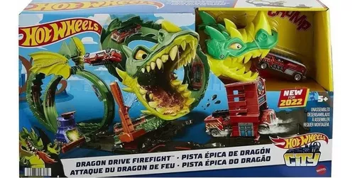 Pista Hot Wheels City Pista Epica Do Dragao Mattel em Promoção na Americanas