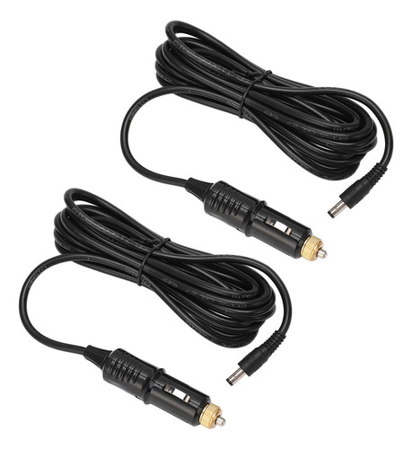 Cable De Alimentación Para Cargador De Coche De 12 V Dc, 2 U